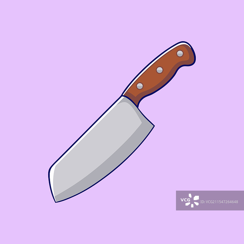 锋利的厨房刀具图标图片素材
