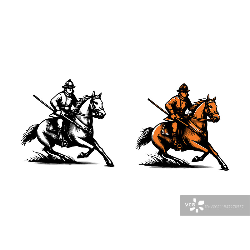 牛仔竞技表演图片素材