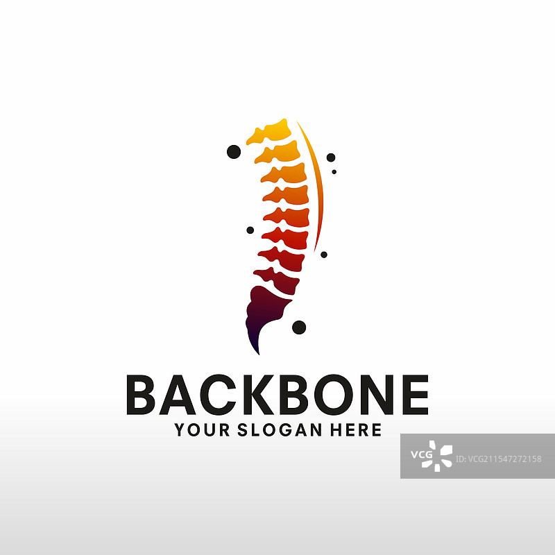 脊柱标志模板设计图片素材
