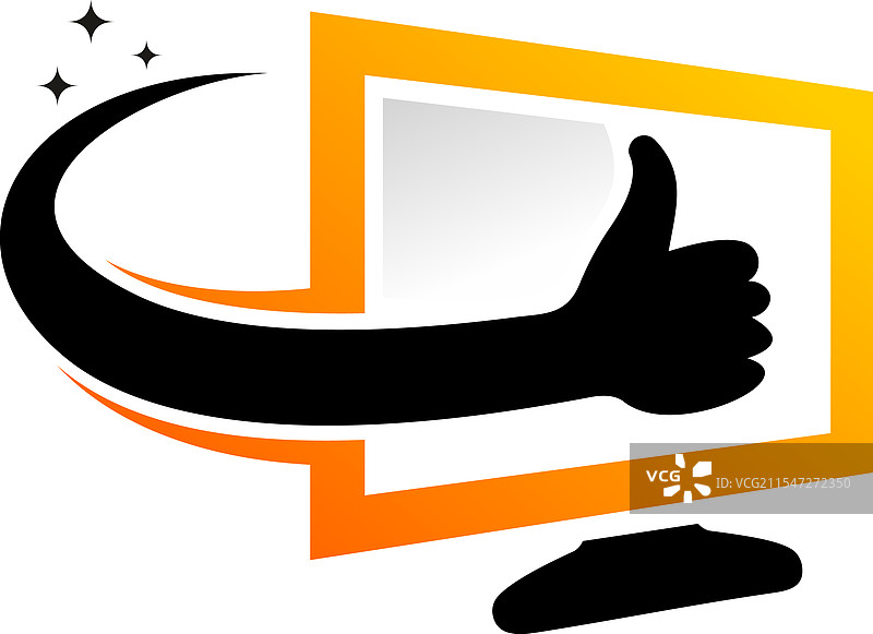 好的电脑标志符号设计图片素材