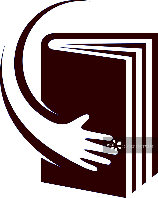 书籍护理标志设计概念教育标志图片素材