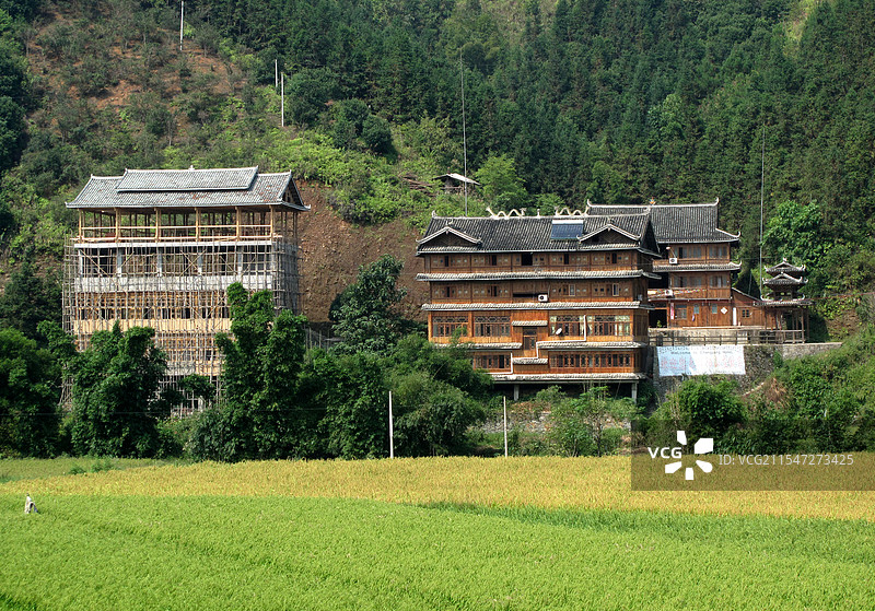 广西柳州市三江县程阳八寨图片素材