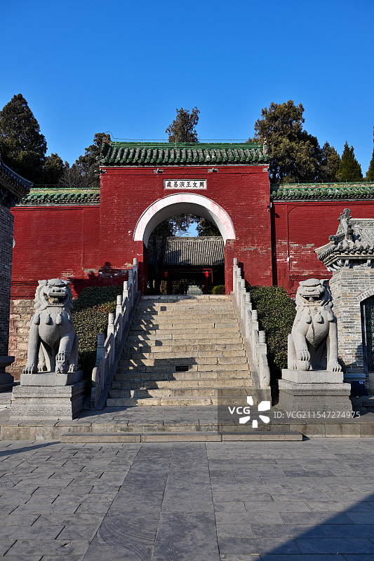 羑里城，汤阴，河南安阳图片素材