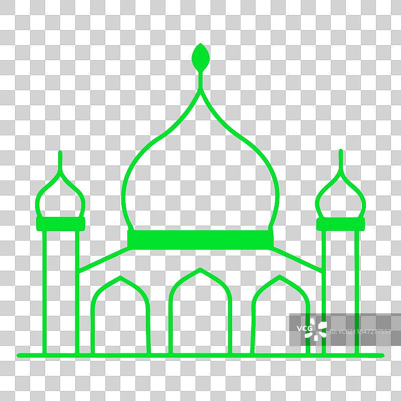 受传统启发的清真寺艺术图片素材