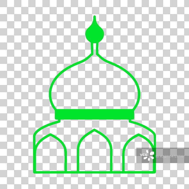 历史清真寺艺术细节图片素材