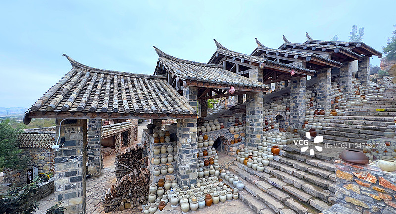 云南贝山陶庄古窑遗址图片素材