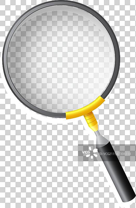 逼真的放大镜图片素材