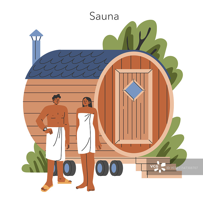 水疗健康平面图图片素材