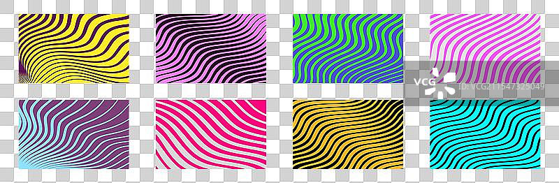 波浪线图案图片素材