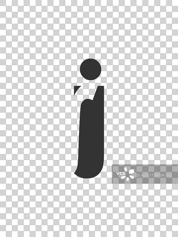 现代创意几何字母组合图片素材