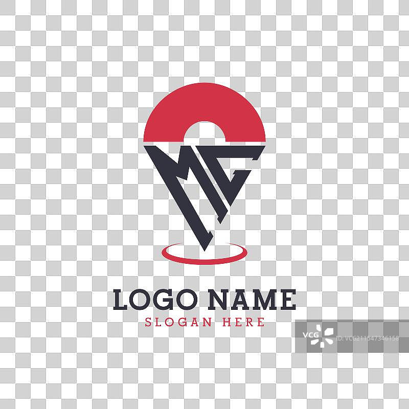 现代MC定位图标设计，MC精准标记logo图片素材