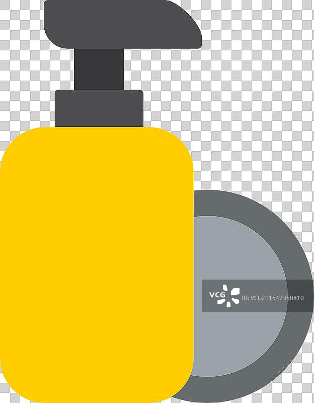 洗洁精扁平图标设计图片素材