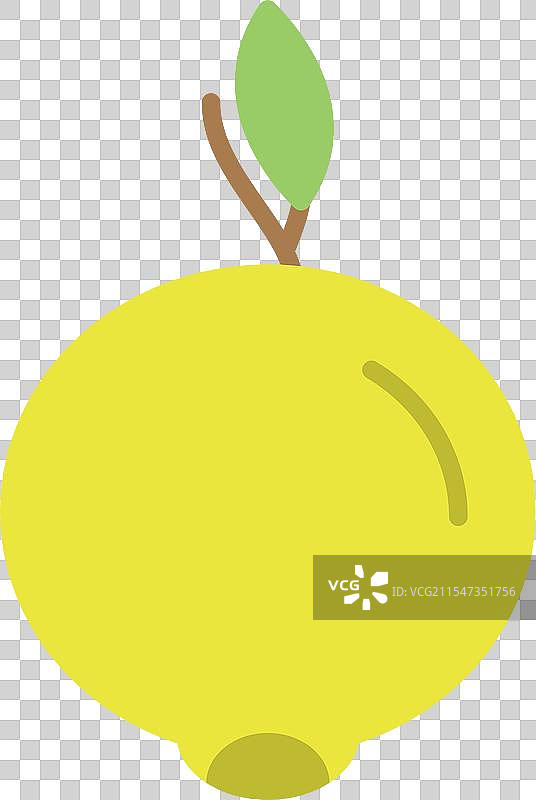 丑橘水果扁平图标设计图片素材