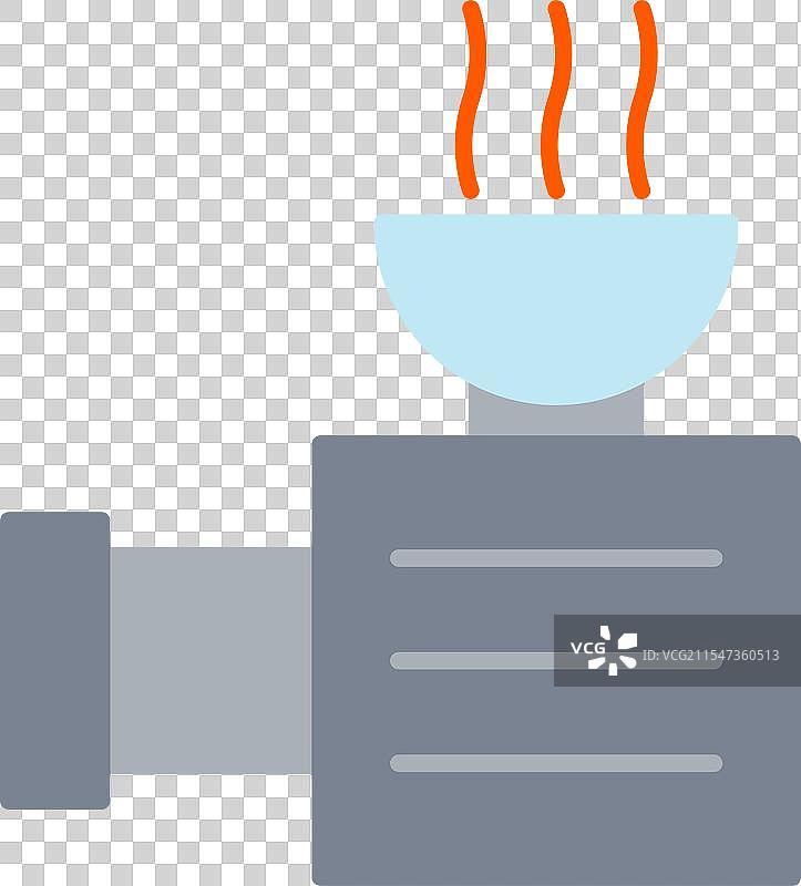 肉绞机扁平图标设计图片素材