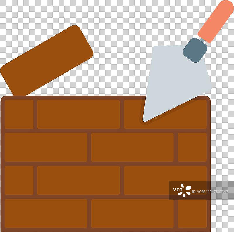 砖墙平面图标设计图片素材