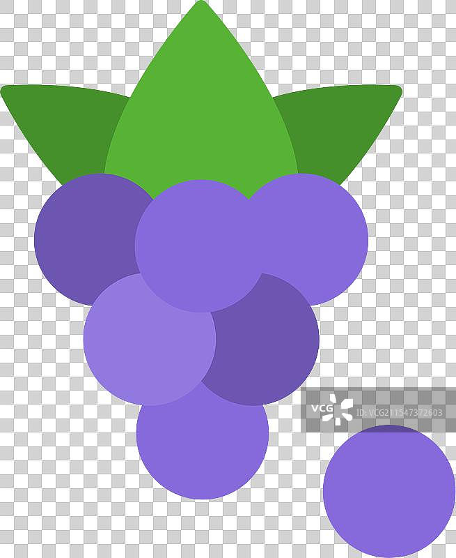 博伊森莓扁平图标设计图片素材