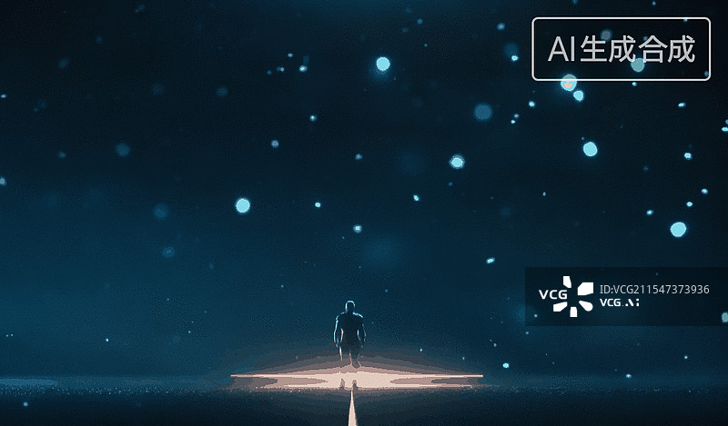 【AI数字艺术】星际独行者图片素材