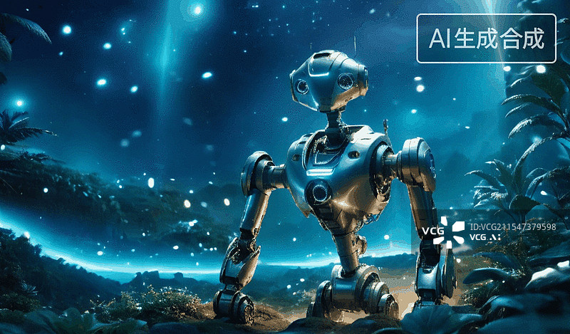 【AI数字艺术】星际探险者图片素材