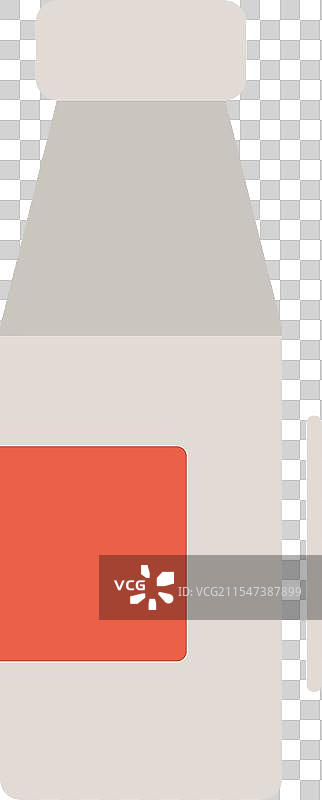 牛奶瓶扁平图标设计图片素材