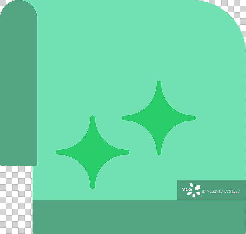 毛巾扁平图标设计图片素材