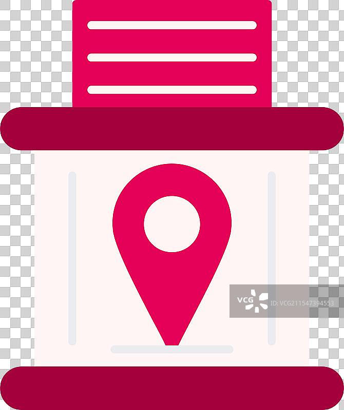 电话亭扁平图标设计图片素材