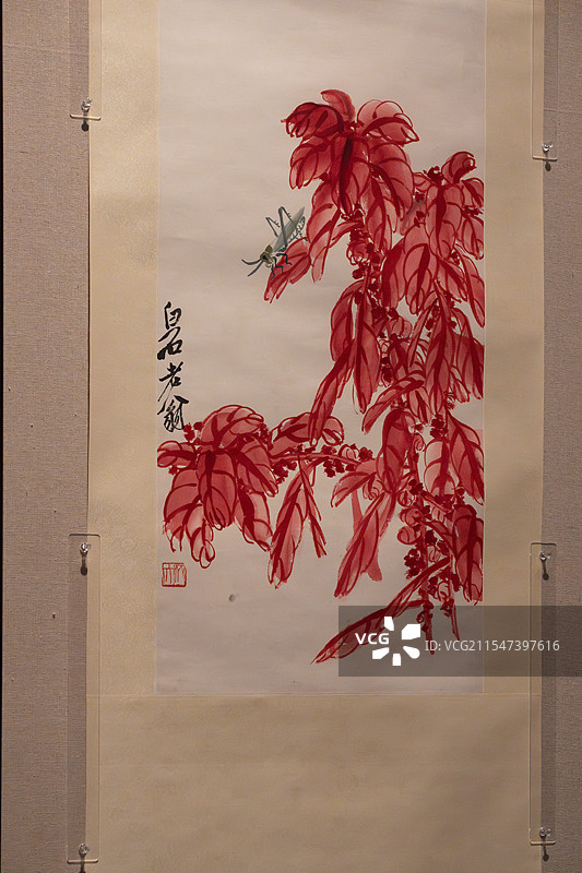 北京大运河博物馆，纪念齐白石诞辰160周年特展，齐白石在北京图片素材
