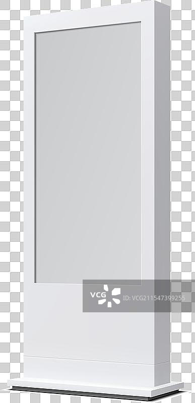 户外零售广告信息展示架图片素材