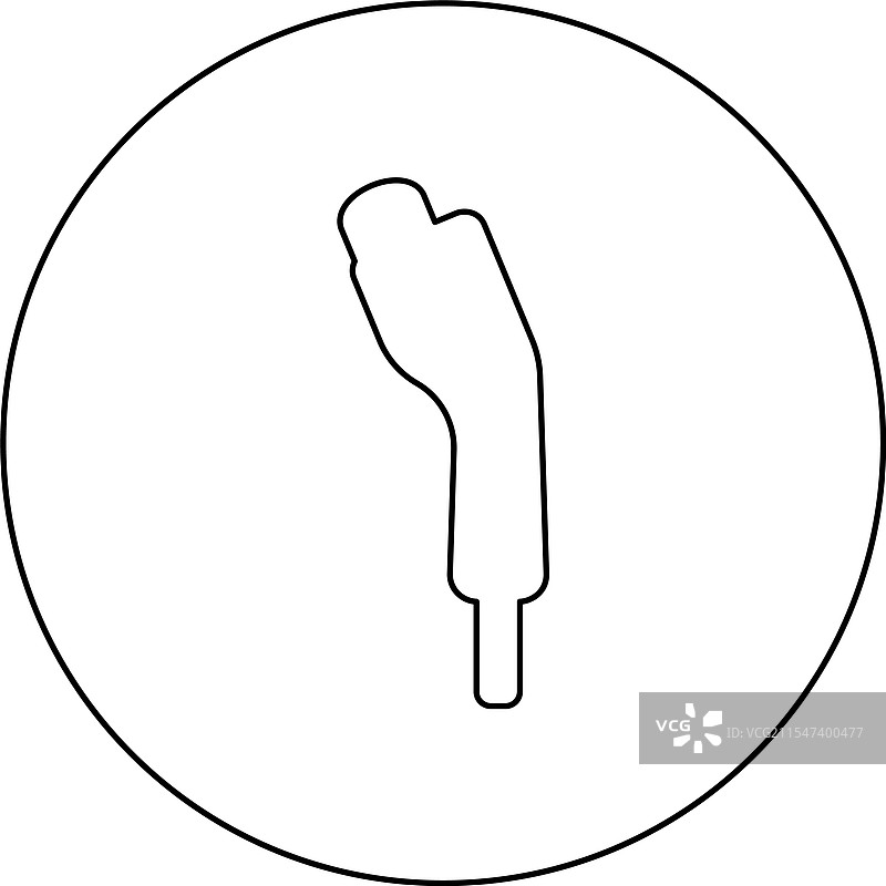 电动汽车充电器充电插头图标图片素材