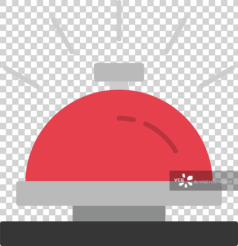 酒店铃平面图标设计图片素材