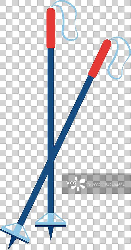 滑雪杖运动器材图片素材