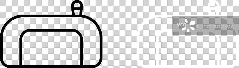 化妆包图标集 美妆产品包图片素材