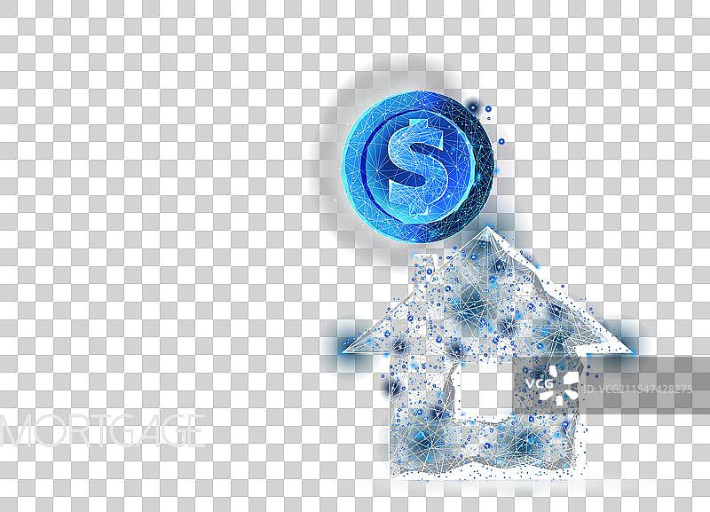 首付抵押贷款购房图片素材