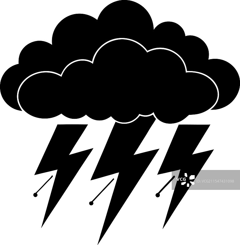 天气图标轮廓图片素材