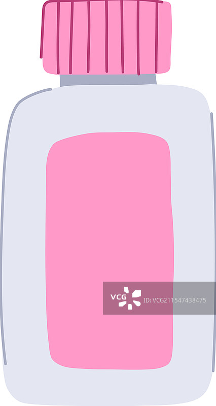 婴儿卡通润肤粉图片素材