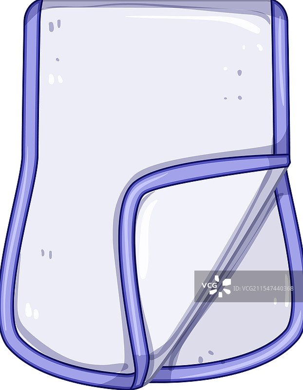 卡通口水和打嗝布图片素材