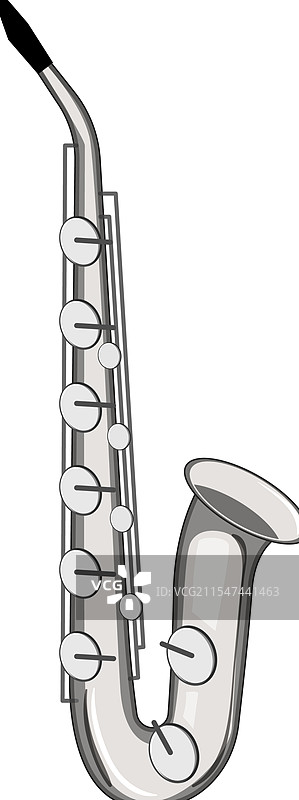 女高音萨克斯风卡通图像图片素材
