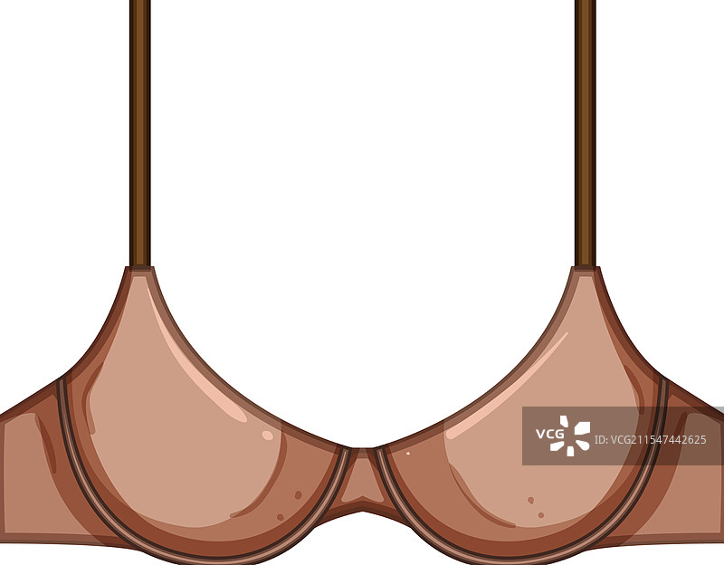 无肩带胸罩现代卡通图案图片素材