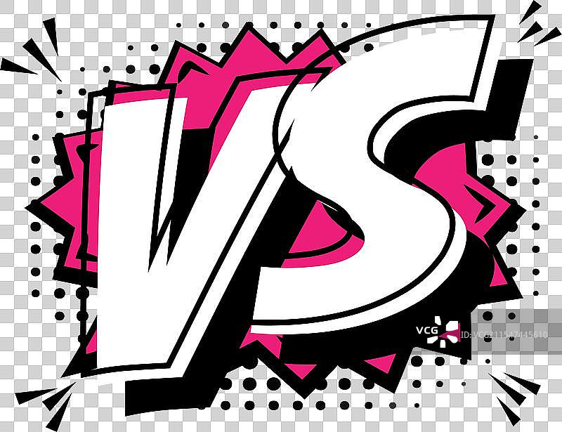 对比漫画风格的感叹号波普艺术图片素材