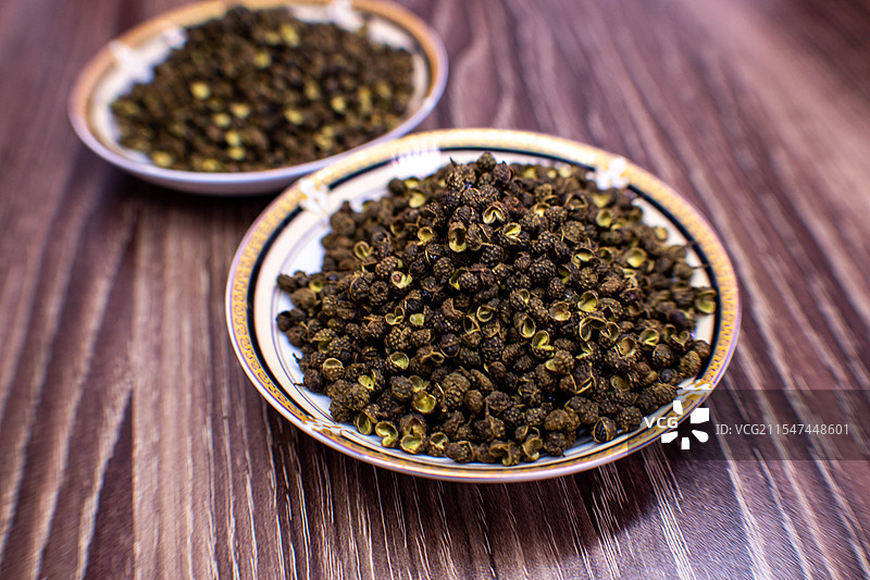 花椒、青花椒、花椒粉、花椒面、整盘花椒图片素材