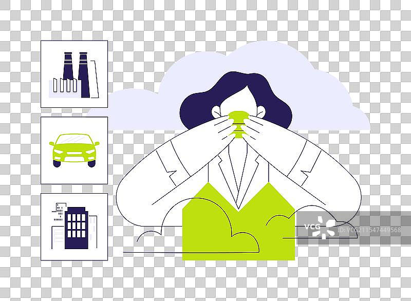 雾霾抽象概念图片素材