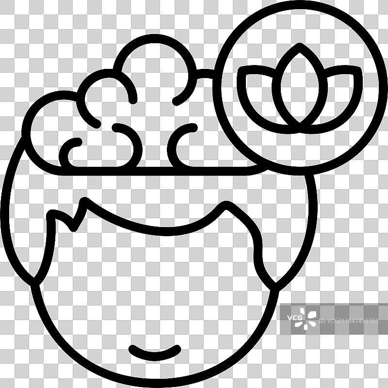 莲花图标设计图片素材