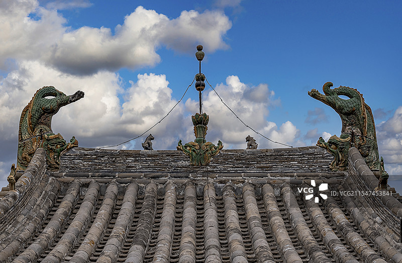 山西长治五凤楼图片素材