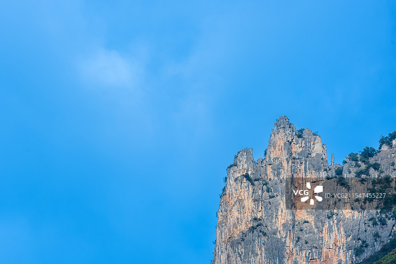 巫山神女峰图片素材