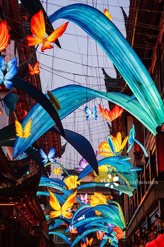 上海豫园灯会山海奇缘图片素材