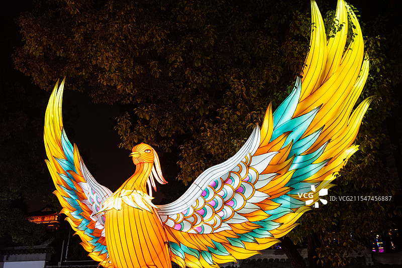 上海豫园灯会山海奇缘图片素材