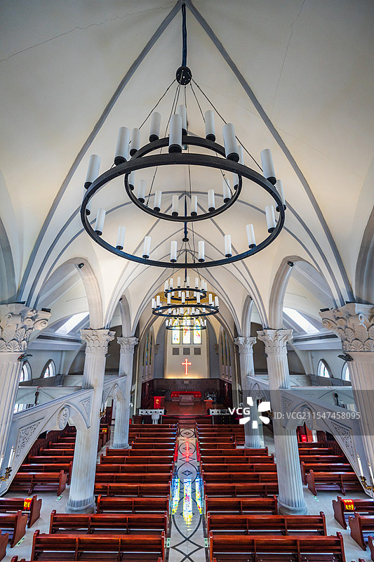 无锡惠工桥基督教堂图片素材