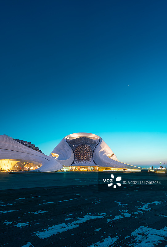 哈尔滨大剧院图片素材