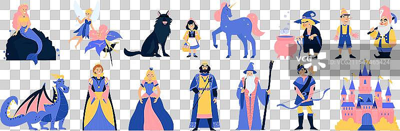 童话角色卡通系列图片素材