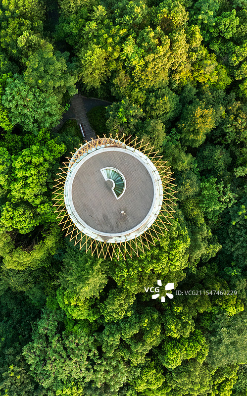 长沙梅溪湖文化岛景观塔图片素材