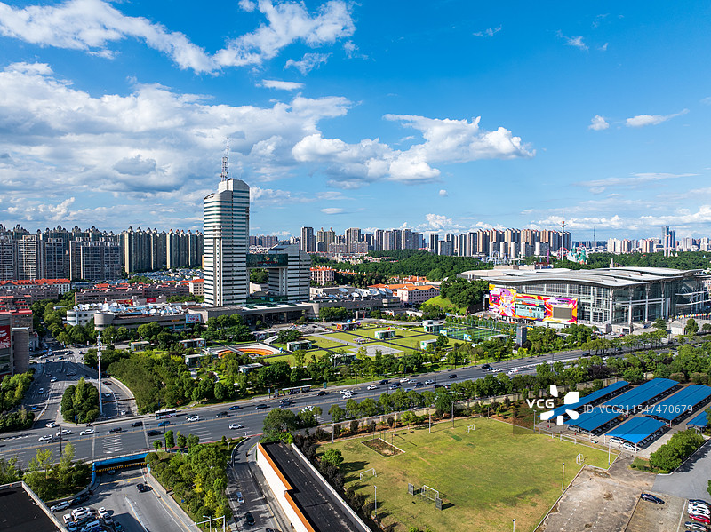 湖南电视台航拍图片素材